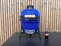 1 kamado grill (13 inch) blauw - afbeelding 2 van  8