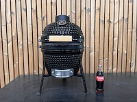 1 kamado grill (13 inch) zwart - afbeelding 2 van  7