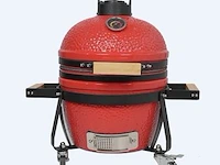 1 kamado grill ( 14 inch trolley ) rood - afbeelding 1 van  1