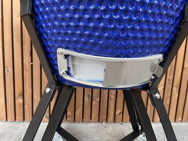 1 kamado grill ( 21 inch ) blauw - afbeelding 5 van  7