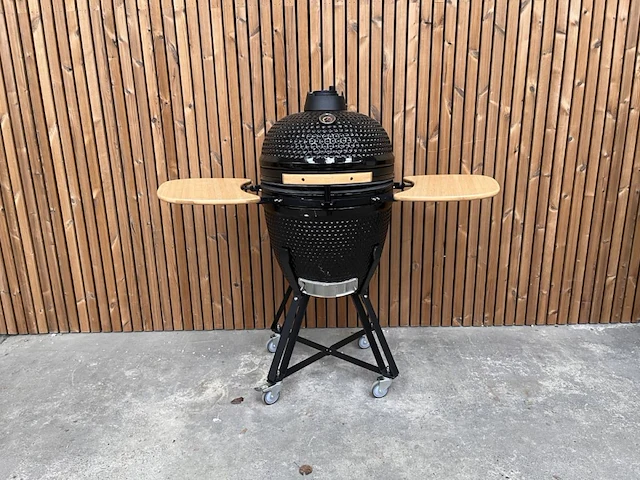 1 kamado grill ( 21 inch ) zwart - afbeelding 1 van  7