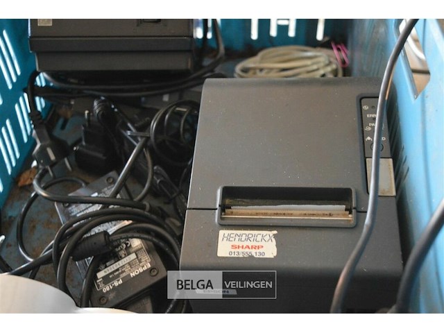 1 kassa systeem sharp upx 300 - afbeelding 4 van  6