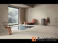 1 keramische plaat 120cm x 278cm terrazzo effect, nieuw - afbeelding 1 van  1
