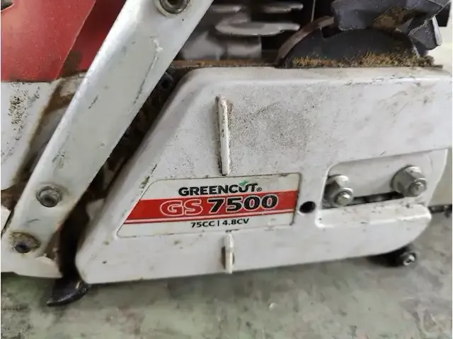 1 kettingzaag greencut gs7500 - afbeelding 3 van  3