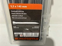 1 kg draadnagels platte kop 5,5 x 140 mm - afbeelding 3 van  3