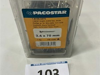 1 kg nagels met platte kop 3,4x70mm - afbeelding 1 van  3