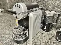1 koffiemachine nespresso 9737 + melkschuimer - afbeelding 2 van  6