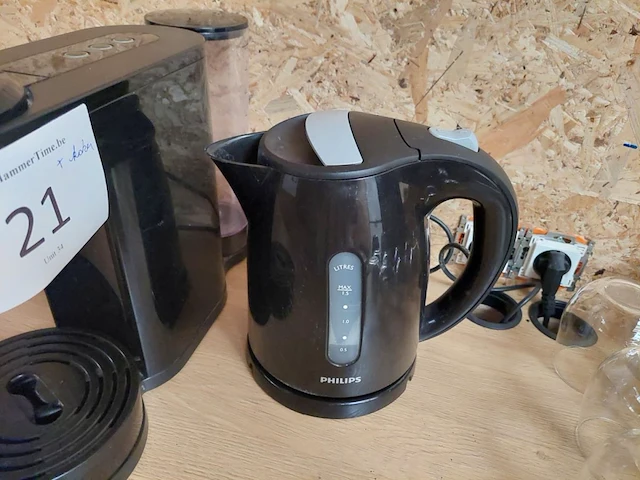 1 koffiezet philips senseo + waterkoker philips - afbeelding 5 van  5