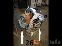 1 kunzle&tasin parketschuurmachine, 1 voorraad strips in een zak en op de zak geplaatst - afbeelding 5 van  5