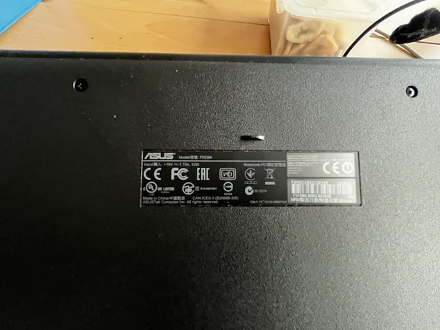 1 laptop asus f553m - afbeelding 3 van  3