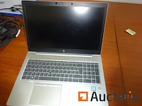 1 laptoplader, koffer, grijs elite book - afbeelding 1 van  1