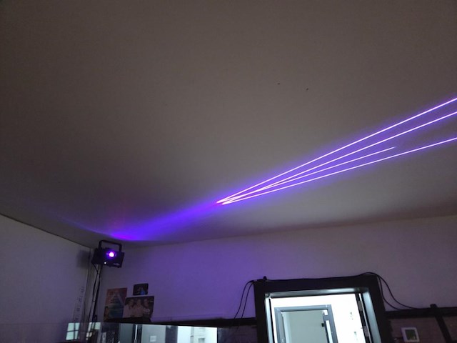 1 laser laserworld + starlight adj starburst dmx512 - afbeelding 5 van  9