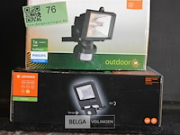 1 led + 1 hallogeen lamp met beweging censor - afbeelding 2 van  2