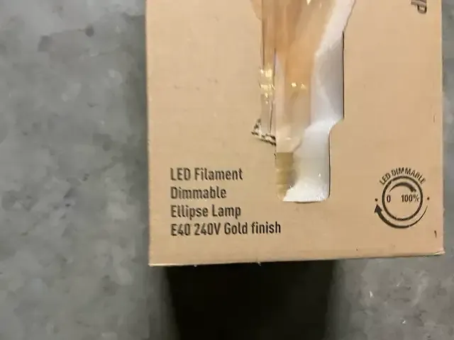 1 led ellipse lamp calex e40 - afbeelding 3 van  7