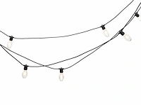 1 lichtsnoer papaya 10m 10 kleine lampen - extra warm wit