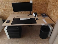 1 linak smartdesk | elektrisch zit-sta bureau - afbeelding 1 van  4