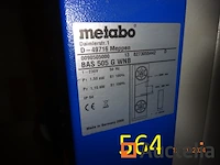 1 lintzaag metabo bas505g, 220volts met stofcollector - afbeelding 5 van  5