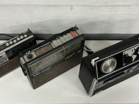 1 lot :3 x oude radio's (niet getest) - afbeelding 2 van  2