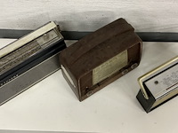 1 lot :3 x oude radio's (niet getest) - afbeelding 2 van  2