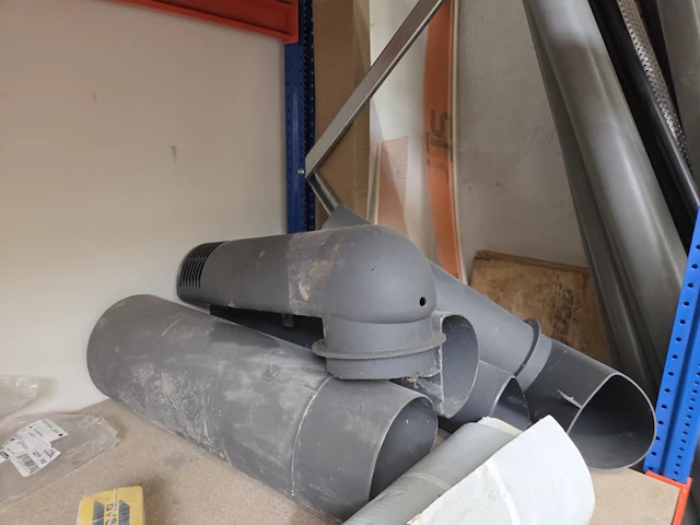 1 lot div buizen, ventilatieschachten en flexibels - afbeelding 3 van  17