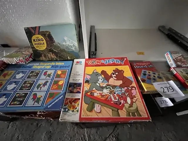 1 lot div gezelschapspelen en puzzels - afbeelding 3 van  6