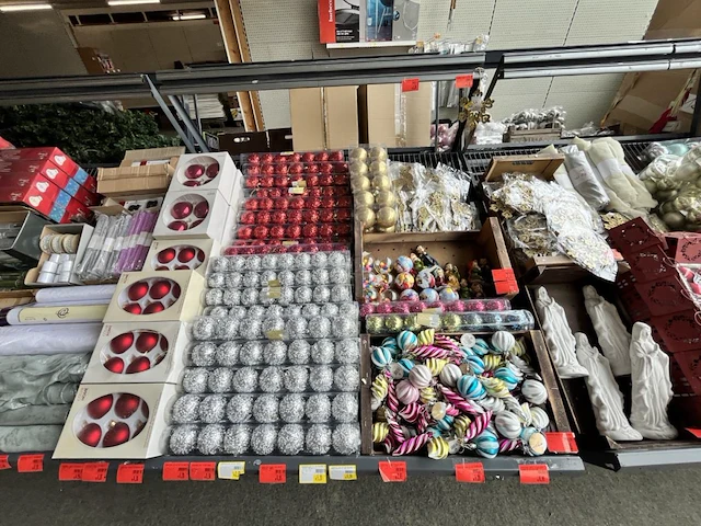 1 lot div kerstdecoratie - afbeelding 3 van  13