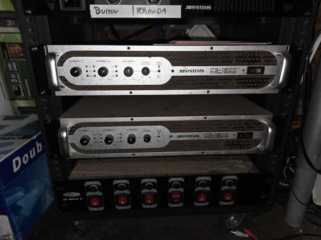 1 lot div muziekboxen en versterker jbsystems - afbeelding 2 van  15