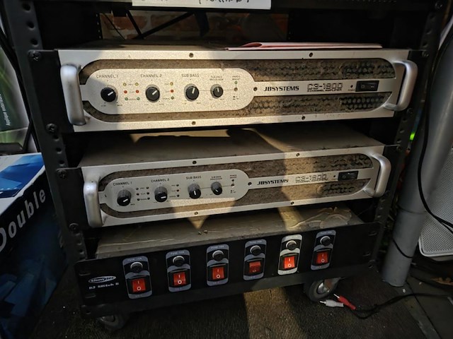 1 lot div muziekboxen en versterker jbsystems - afbeelding 9 van  15