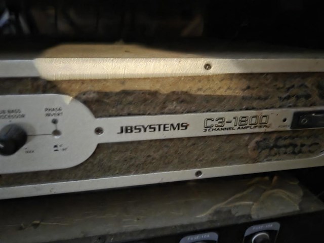 1 lot div muziekboxen en versterker jbsystems - afbeelding 11 van  15