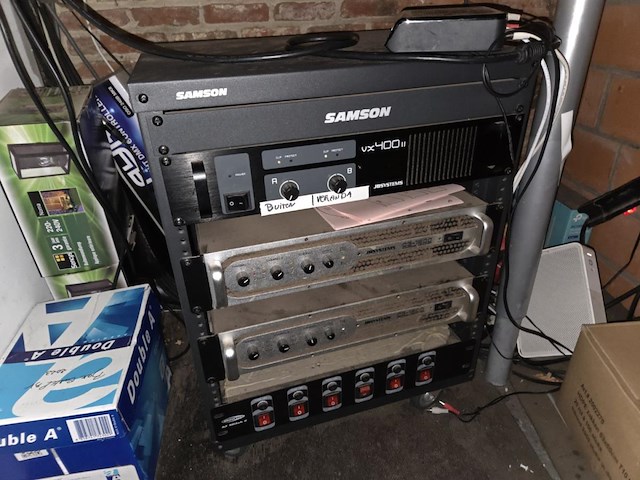 1 lot div muziekboxen en versterker jbsystems - afbeelding 13 van  15