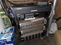 1 lot div muziekboxen en versterker jbsystems - afbeelding 13 van  15