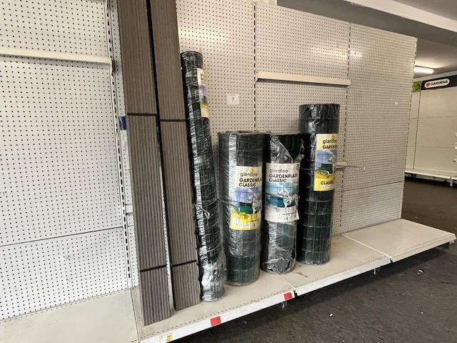 1 lot div omheiningsmaterialen - afbeelding 1 van  10