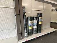1 lot div omheiningsmaterialen