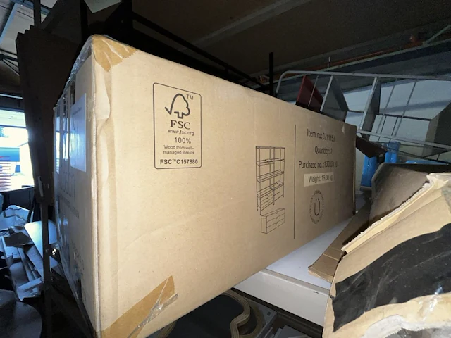1 lot div rekken en wandschappen - afbeelding 3 van  4