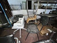 1 lot div stoelen + krukken - afbeelding 6 van  8