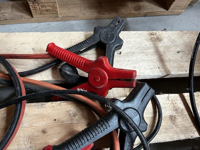 1 lot div verlengkabels en startkabels - afbeelding 4 van  8