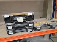 1 lot sorteerkoffers dewalt - afbeelding 1 van  3