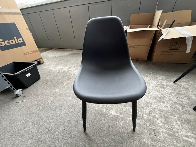 1 lot stoelen noah black - afbeelding 3 van  6