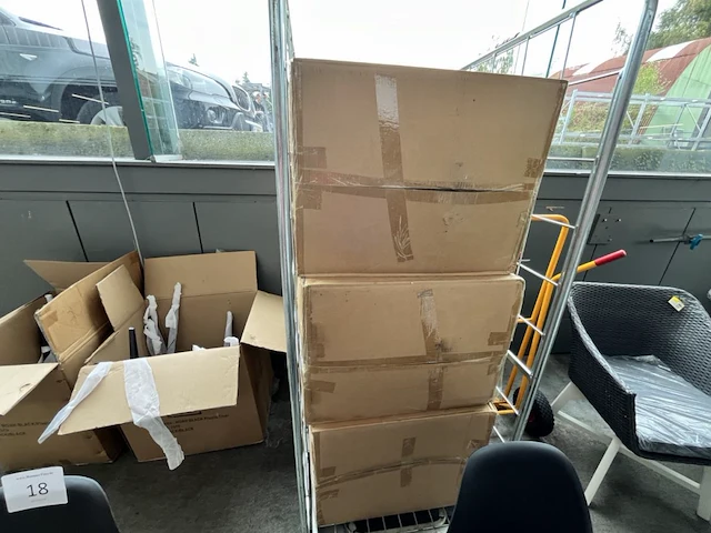 1 lot stoelen noah black - afbeelding 6 van  6