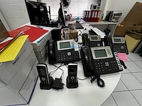 1 lot telefonie yealink - afbeelding 1 van  6