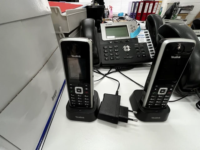 1 lot telefonie yealink - afbeelding 2 van  6