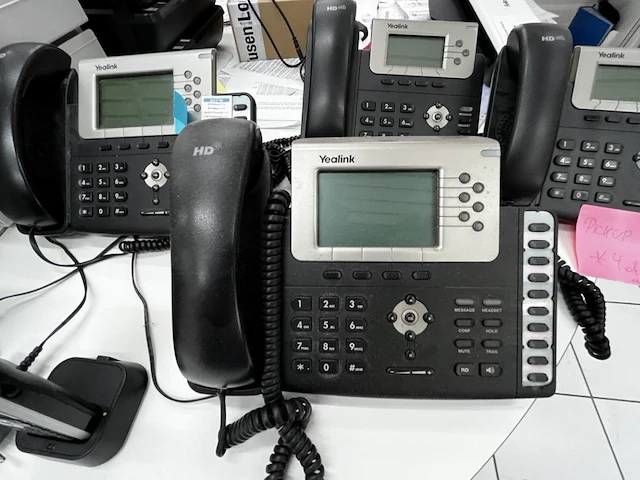 1 lot telefonie yealink - afbeelding 4 van  6