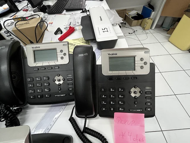 1 lot telefonie yealink - afbeelding 6 van  6