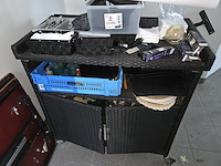 1 lot terrasmeubilair in wicker - afbeelding 9 van  18