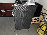 1 lot terrasmeubilair in wicker - afbeelding 10 van  18