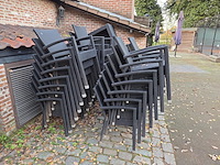 1 lot terrasmeubilair in wicker - afbeelding 18 van  18