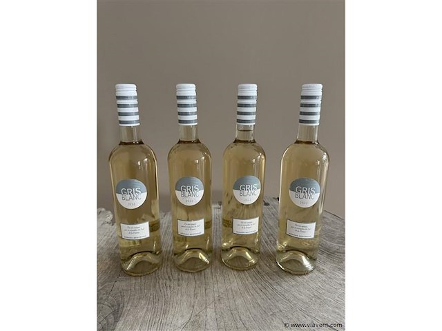 1 lot van 6 flessen gris blanc + 1 lot van 4 flessen - afbeelding 2 van  2