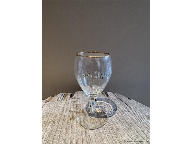 1 lot van 6 glazen irish coffee - afbeelding 1 van  1