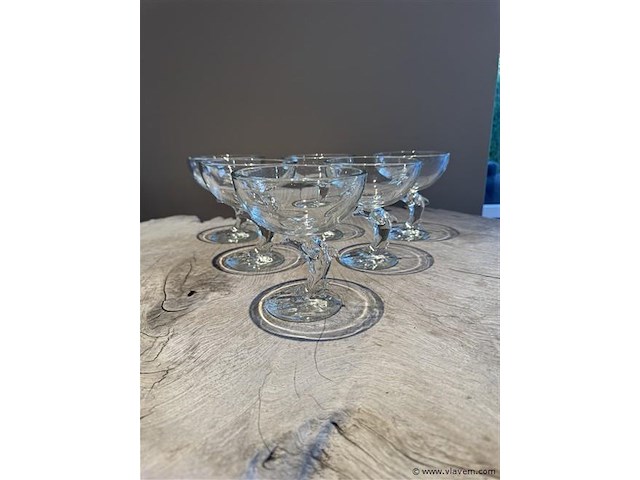 1 lot van 6 glazen - afbeelding 1 van  1