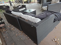 1 loungeset in wicker - afbeelding 6 van  6